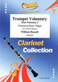 Trumpet Voluntary Clarinet and Organ cover Thumbnail